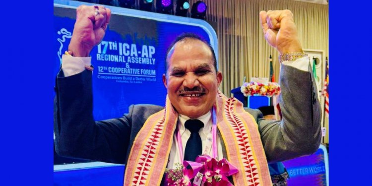 KRIBHCO Vice Chairman Dr. Chandra Pal Singh Yadav Re-elected Unopposed as ICA-AP President