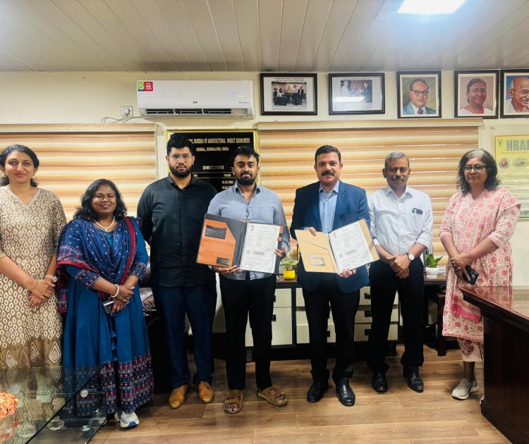 ICAR-NBAIR Transfers Eco-Friendly ‘Shatpada’ Pest Management Technologies to Industry