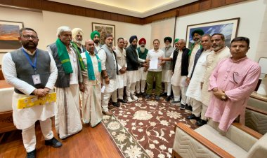 Rahul Gandhi Meets Farm Union Leaders; India–US Trade Deal And Way Forward Discussed
