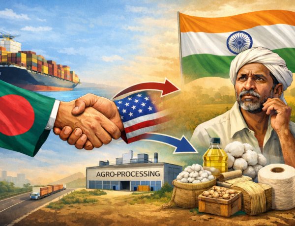 US–Bangladesh Trade Deal Opens a Side Door? Why India’s Farm Sector Is Watching Closely