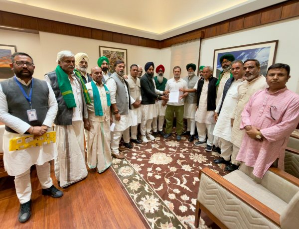 Rahul Gandhi Meets Farm Union Leaders; India–US Trade Deal And Way Forward Discussed