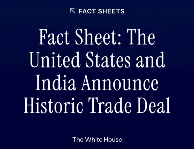 White House ‘Quietly’ Revises Fact Sheet On India–US Trade Deal, Removes ‘Pulses’ And Softens Language