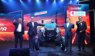 Escorts Kubota Limited Launches ‘Powertrac Shaurya’ South-Special Paddy Tractor Series