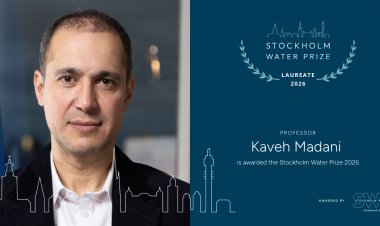 Iran-origin UN Scientist Kaveh Madani Wins 2026 Stockholm Water Prize for 'Water Bankruptcy' Research