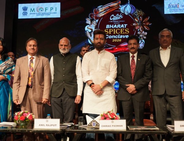 Chirag Paswan Unveils Strategy to Double India’s Spice Industry, Stresses Quality and Global Competitiveness
