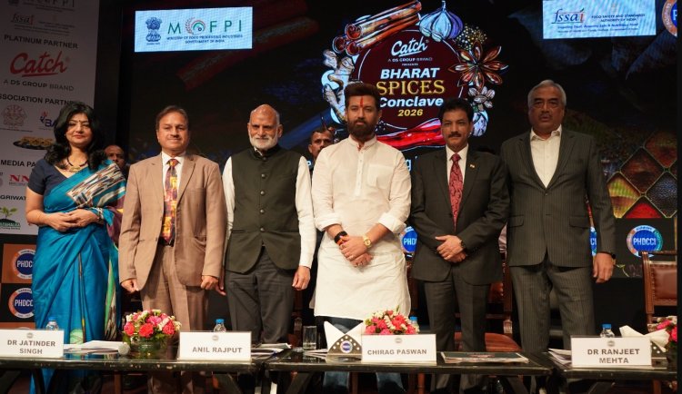 Chirag Paswan Unveils Strategy to Double India’s Spice Industry, Stresses Quality and Global Competitiveness