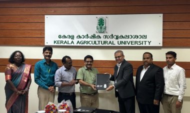 KAU Signs MoU with VST Tillers for Collaborative Research and Farm Mechanization