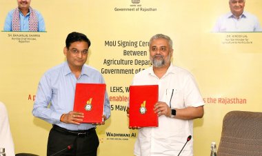 Rajasthan Signs MoU With Wadhwani AI to Promote AI-Based Agricultural Services