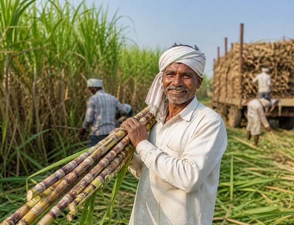 Government Approves Rs 365/Qtl Sugarcane FRP for 2026–27, Hikes Price by Rs 10