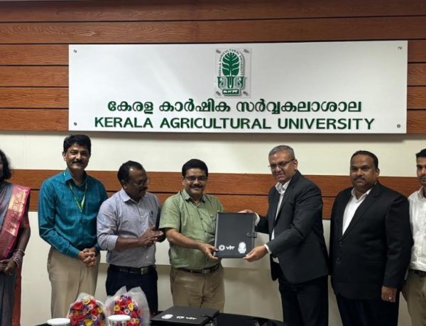 KAU Signs MoU with VST Tillers for Collaborative Research and Farm Mechanization