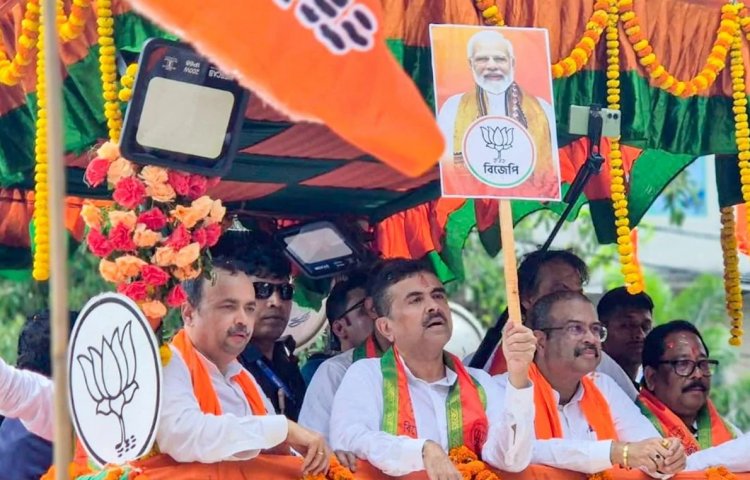BJP Nears Two-Thirds Majority in West Bengal as Counting Trends Show Massive Lead