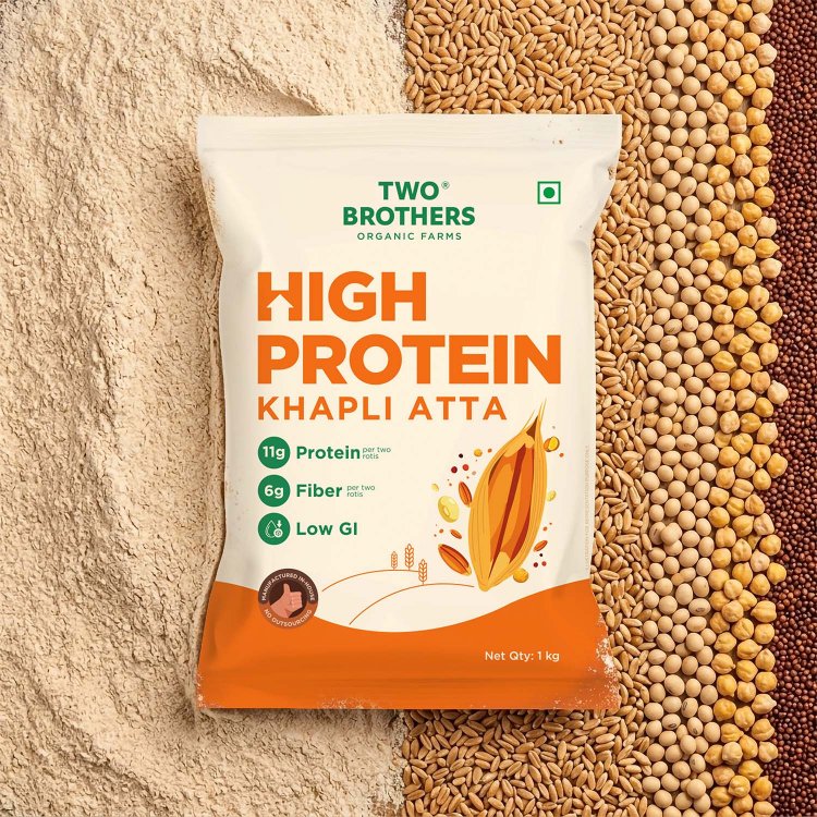 Two Brothers Organic Farms Launches Khapli Protein Atta at Rs 265/kg