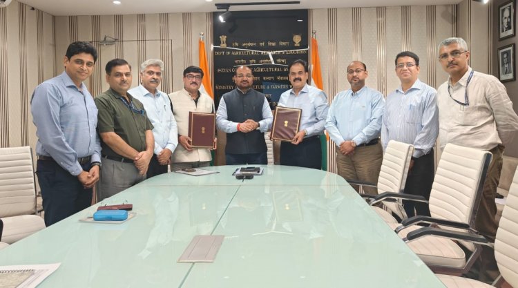 ICAR and AgroStar Signs MoU to Spread Scientific Farming Practices in India
