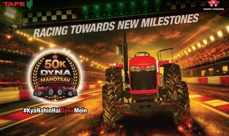 TAFE’s Massey Ferguson Dynatrack Series Crosses 50,000 Tractor Sales Milestone