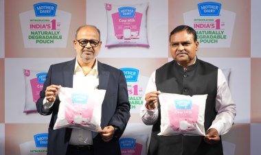 Mother Dairy’s New Initiative: Cow Milk to Be Sold in a Naturally Degradable Pouch