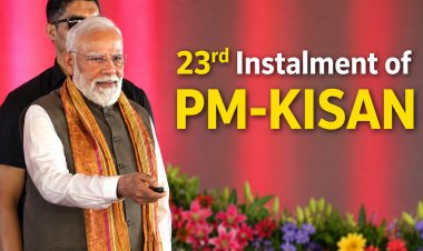 PM Modi Releases 23rd PM-KISAN Installment; Rs 18,880 Crore Transferred to 9.44 Crore Farmers