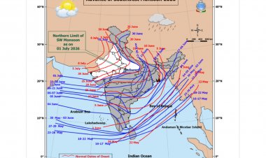 Monsoon Advances into West UP, Haryana and Punjab; Widespread Rain Likely Across India Over Next Week