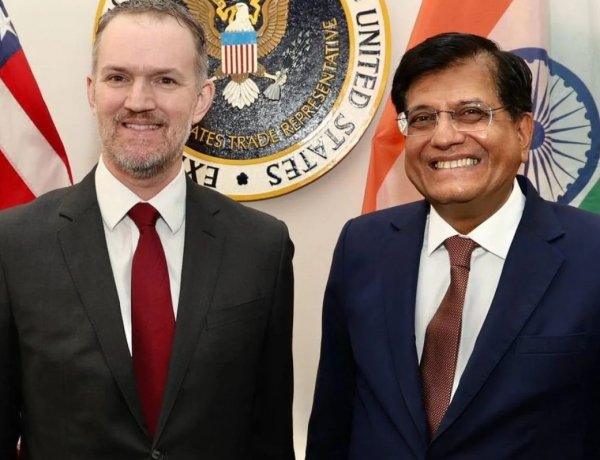 AIKS Demands Goyal’s Resignation Over Proposed India-US Deal, Centre Denies Reports of Delay in Talks