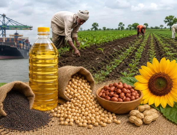 India's Edible Oil Import Bill May Cross Rs. 1.75 Lakh Crore as Delayed Monsoon Raises Oilseed Production Concerns