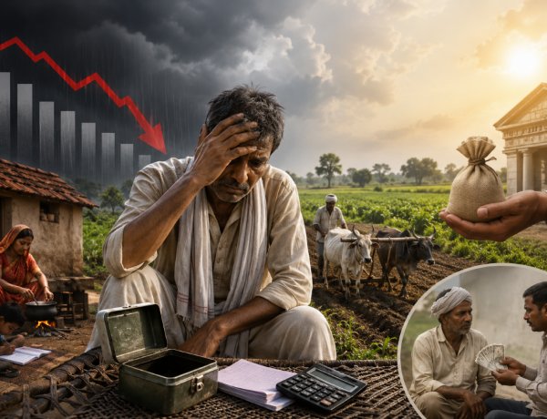 NABARD Survey Signals Rural Slowdown as Income Growth Hits Two-Year Low, Informal Borrowing Rises