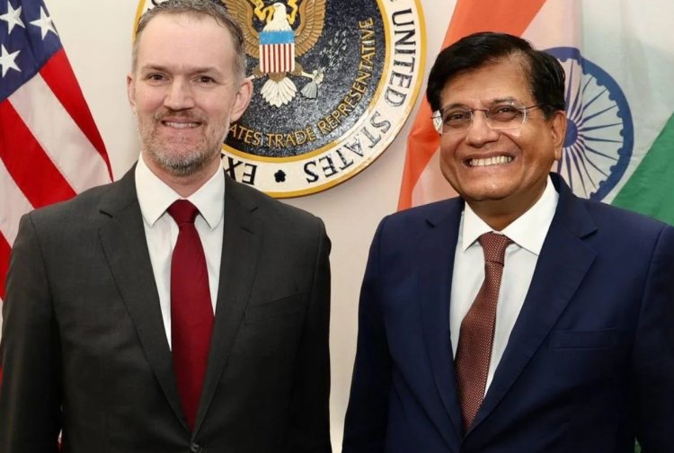 AIKS Demands Goyal’s Resignation Over Proposed India-US Deal, Centre Denies Reports of Delay in Talks