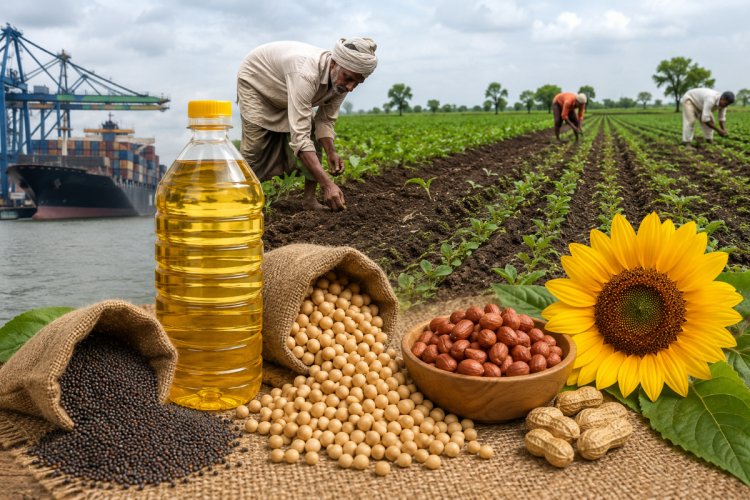 India's Edible Oil Import Bill May Cross Rs. 1.75 Lakh Crore as Delayed Monsoon Raises Oilseed Production Concerns