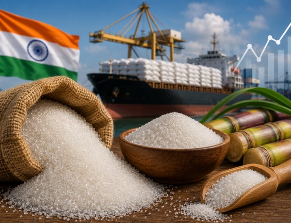 India Allows 10 Lakh Tonnes of Duty-Free Raw Sugar Imports to Curb Record Prices