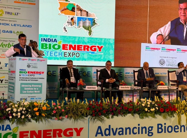 India Bioenergy & Tech Expo 2026 Kicks Off, UP Minister A.K. Sharma Calls Upon Industry to Invest in Bioenergy Ecosystem