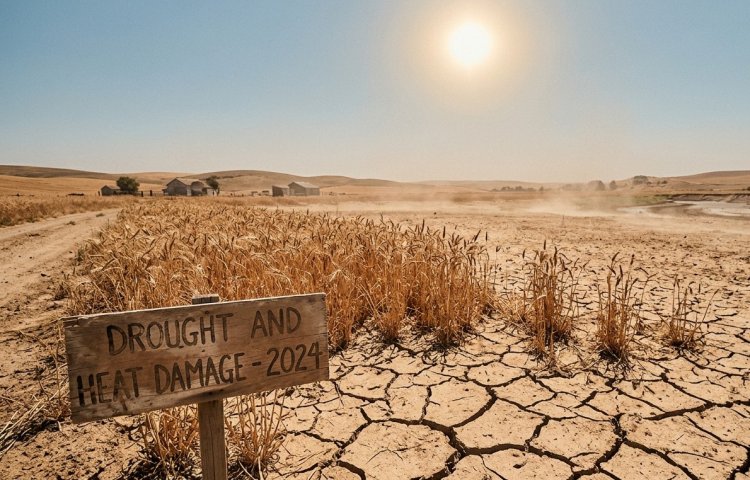 Simultaneous Global Droughts Threaten to Triple Wheat Prices in a 3°C Warmer World