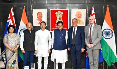 India-New Zealand FTA to Take Effect October 20; Farm, Food and Marine Exports Get Zero-Duty Access