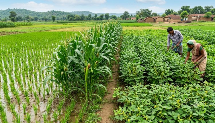 Kharif Sowing Gap Narrows to 1.60 percent, but Paddy Acreage Deficit Widens to 3.74 percent