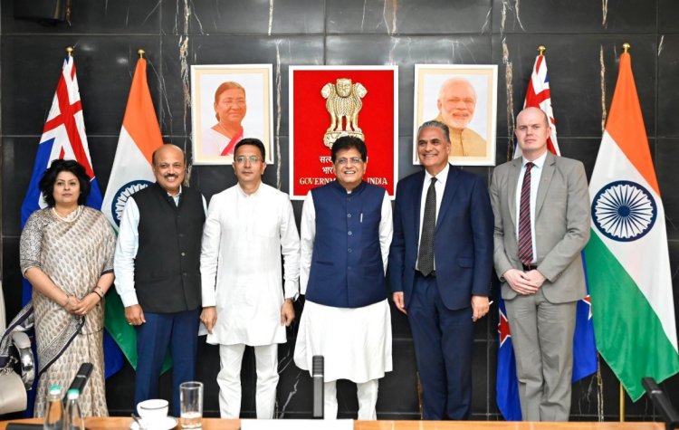 India-New Zealand FTA to Take Effect October 20; Farm, Food and Marine Exports Get Zero-Duty Access