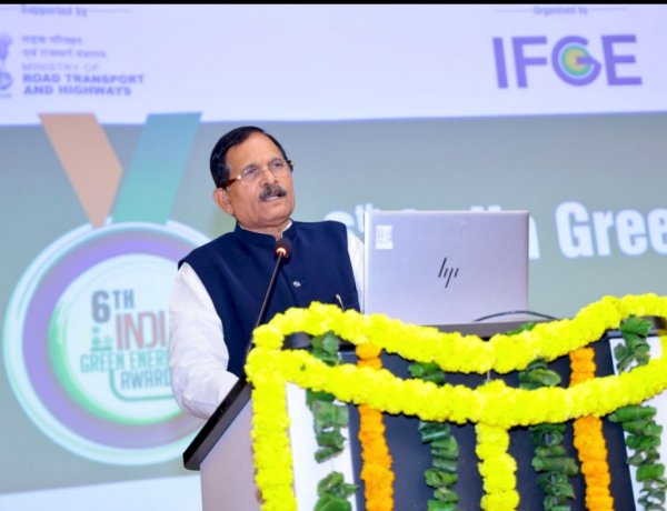 Shripad Naik Emphasises Indigenous Technology and Clean-Energy Innovation at 6th India Green Energy Awards