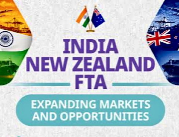 India-New Zealand FTA Takes Effect, Centres of Excellence Planned for Apple, Kiwifruit and Honey Production