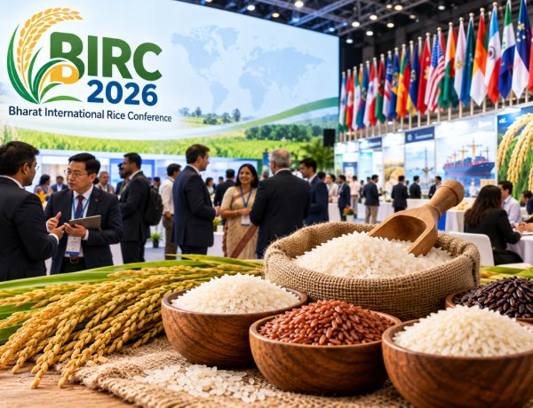 Bharat International Rice Conference Opens Tomorrow in Delhi With Buyers From 153 Countries