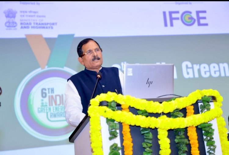 Shripad Naik Emphasises Indigenous Technology and Clean-Energy Innovation at 6th India Green Energy Awards