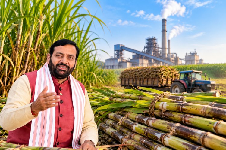Haryana Raises Sugarcane SAP to Rs 430 per Quintal for 2026-27, Announces Rs 450 Rate for Next Year